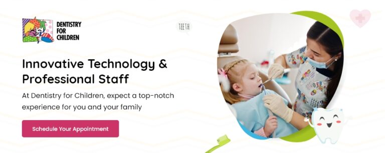 Dentistry for Children banner 1000x400 1 768x307